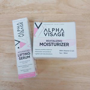 Alpha Visage Lifting Serum 15ml  & Moisturizer 30ml  EXP 01/2023